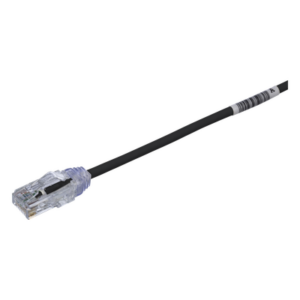 PANDUIT UTP28SP0.5MBL – Cable de Parcheo Cat6 / UTP 28AWG / Diámetro Reducido 3.8 mm / 0.5 m (1.64 ft) / LSZH-CM / PoE++