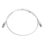SIEMON ZM6A-S03-02 – Patch Cord Cat6A S/FTP / CM/LS0H / 0.91 m (3 ft) / Ultra Delgado / 10GBASE-T / PoE+