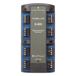 ROSSLARE SECURITY PRODUCTS S-805 – Tarjeta de Expansión / 16 Entradas Supervisadas / Compatible con AC825IPL / Puerto OSDP / Diseño Modular