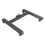 EPCOM INDUSTRIAL SDJH146 – Tubos de Conexión para Videowall LED / Montaje en Piso / Tubo Cuadrado 80 mm (3.1") / Altura Total 813.6 mm (32.0") / Separación 918 mm (36.1")