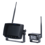 ECCO EC7008WK2 – Sistema de Reversa Inalámbrico / Monitor Táctil 7" / Cámara IR CMOS / 2.4 GHz / 4 Canales / Grabación SD