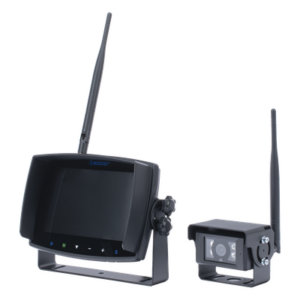 ECCO EC7008WK2 – Sistema de Reversa Inalámbrico / Monitor Táctil 7" / Cámara IR CMOS / 2.4 GHz / 4 Canales / Grabación SD