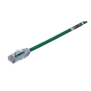 PANDUIT UTP28X20GR – Cable de Parcheo UTP Cat6A / 28AWG Diámetro Reducido / CM-LSZH / 6.1 m (20 ft) / Verde