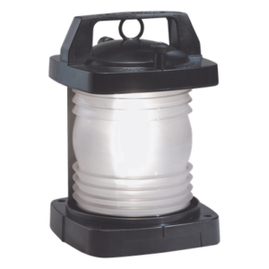 PERKO 1373-E00-BLK – Luz de navegación / Arco 225° / Policarbonato negro / 24-120-220V / 6 MN visibilidad / Embarcaciones >20m (65.6 ft)