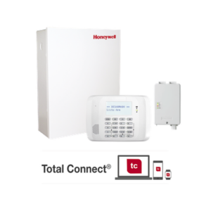 HONEYWELL HOME RESIDEO VISTA-48/62RF4G – Kit de alarma / Panel Vista-48LA / Teclado alfanumérico / Receptor inalámbrico serie 5800 / Comunicador celular LTE