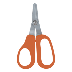 TEMPO PA-1511 – Tijeras para Kevlar / Corte de Fibra Óptica / Acero Cromado / Borde Dentado / Asas Ergonómicas