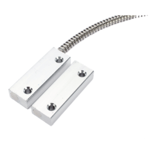 SFIRE SF-2071-AR – Contacto Magnético / Uso Rudo / GAP 42 mm / Reed Switch NC / 12 Vcc / Cable 45 cm