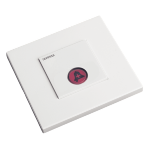 IBERNEX NX0397/R – Botón de Llamada con Lector RFID / 125 KHz / RS485 / Retroiluminado / Montaje Empotrado 44x44x46 mm