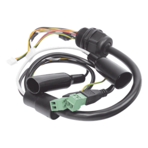 HIKVISION 101504827 – Arnés de Conexión para Domo PTZ / Conectores RS-485 / Alimentación 12 Vcc / Cable 50 cm (19.7 in) / Forro Protector