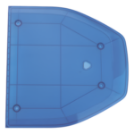 SIGNALPRO 9ALRDNL21000 – Domo Lateral de Reemplazo / Perfil Bajo / Resistente UV / Color Azul / Compatible con Barra SP216