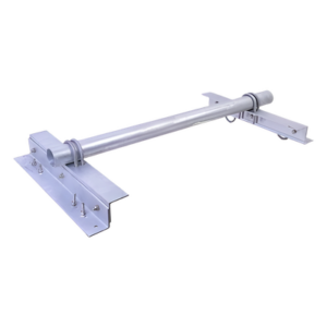 SYSCOM TOWERS SFM-1M – Mástil de Acero / 1 m (3.28 ft) / Montaje en Cara de Tramo / Galvanizado Electrolítico / Compatibilidad STZ30, STZ35, STZ45