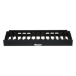 PANDUIT NMF1 – Organizador de Cables Horizontal / Alta Densidad / 1UR / 19in / Frontal Único / ABS