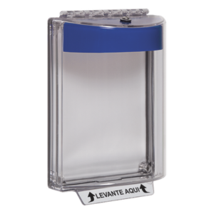 STI STI-13010-NB – Cubierta universal transparente / Policarbonato UV / Montaje a ras / ADA / -40 a 250°F (-40 a 121°C) / Español