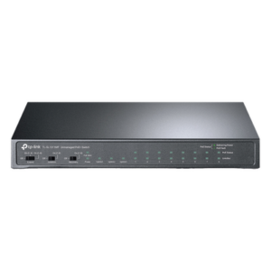 TP-LINK TL-SL1311MP – Switch PoE+ No Administrable de Escritorio / 11 Puertos / 8x PoE+ 10/100 Mbps / 2x Gigabit / 1x SFP / Presupuesto 124 W / Alcance Extendido 250 m / 0.56 x 0.32 x 0.09 ft