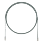 PANDUIT UTP28X3GY – Cable de Parcheo UTP / Cat6A / 28AWG / CM-LSZH / 0.91 m (3 ft) / Gris
