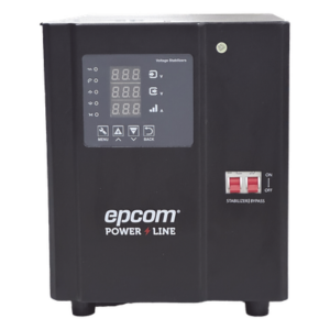 EPCOM POWERLINE EPL3K1FVR – Regulador de Voltaje Industrial Monofásico / 3 kVA / 3 kW / Entrada 96-144 Vca / Salida 117.6-122.4 Vca / Estabilización ±2% / Eficiencia 98%