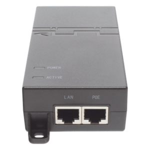 RUIJIE RG-E-130(GE) – Inyector PoE / 802.3at 30 W / Gigabit / 2 Puertos LAN / Entrada 100-240 V CA / IEC C5