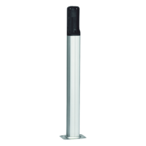 CAME 001-DIR-CG – Base de PVC para Fotoceldas / Altura Ajustable 500 mm (1.64 ft) / Color Plata / Resistente a la Intemperie