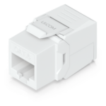 UBIQUITI UACC-KEYSTONE-JACK-C6 – Keystone Jack / Cat6 / Terminación IDC / Snap-In / 12 Piezas