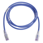 SIEMON MC6-05-06 – Patch Cord Cat6 UTP / CM/LS0H / 1.52 m (5 pies) / 250 MHz / PoE / Ultra Delgado / Azul