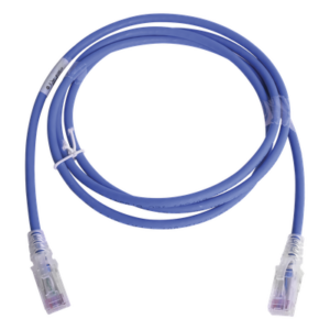 SIEMON MC6-05-06 – Patch Cord Cat6 UTP / CM/LS0H / 1.52 m (5 pies) / 250 MHz / PoE / Ultra Delgado / Azul