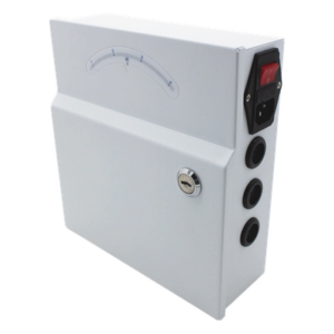 EPCOM POWERLINE PLK24AC4A – Fuente de poder profesional de 24 Vca @ 4 Amper, para 4 camaras, con voltaje de entrada de: 110 Vca