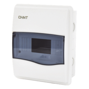CHINT CD40E08 – Caja de Distribución Empotrada / IP40 / 8 Módulos / IK08 / Clase II / -25°C a +40°C