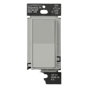 LUTRON RADIORA 3 RRST8ANSPB – Apagador de pared / 8 A iluminación / 5.8 A motor (1/4 HP) / neutro requerido / multilocación / Pebble / RadioRA 3