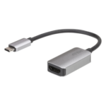 ATEN UC3008A1 – Adaptador USB-C a HDMI / 4096x2160@60Hz / USB 3.2 Gen1 / 6.06 pies / Aluminio