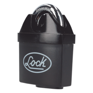 LOCK SYS-20CA – Candado de gancho blindado / 65 mm / Nivel de seguridad 10 / Doble cerrojo / Llave de disco / 2.13 pies