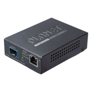 PLANET XT-705A – Convertidor de Medios / 10G/5G/2.5G/1G/100M a SFP+ / 10GBASE-X / Cobre a Fibra / 300m a 60km / 3.75W