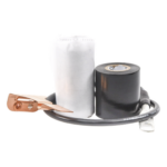 ANDREW / COMMSCOPE 241-0881 – Kit de Aterrizaje para Cable Coaxial 1/2" / Conductor 24" (61 cm) / IP68 / -40°C a +85°C / 100,000 A
