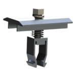 EPCOM POWERLINE EPLMC5NTAL50 – Sujetador intermedio / Aluminio anodizado / Ajuste 25-40 mm / Riel 21 mm / Montaje paneles solares