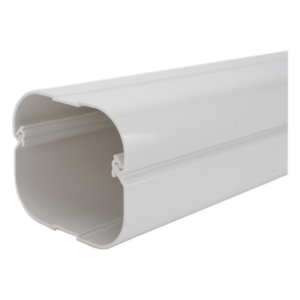 THORSMAN TH-AC-KIT – Kit de Canaletas para Aire Acondicionado / 11 Piezas / PVC Rígido / Interior y Exterior / 1 m (3.28 ft) de Longitud / -20°C a 75°C