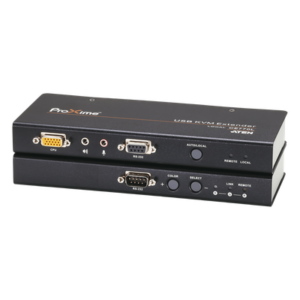 ATEN CE770 – Kit Extensor KVM / VGA Audio / Cat5e / 984 pies / 1280x1024 / Deskew / RS232 / Compensación de señal