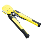 EPCOM POWERLINE JX-1301 – Pinza Multifuncional / Pelacables y Prensado Automático / Calibres 10-24 AWG / Acero Térmicamente Tratado / Acabado Satinado Antióxido