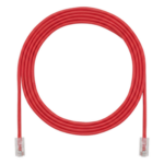 PANDUIT UTP28X22RD – Cable de Parcheo UTP / Cat6A / 24 AWG / CM / 6.71 m (22 ft) / Rojo