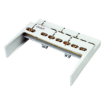 CHINT BC40M04 – Soporte con Barra de Conexión / 4 Módulos / 4+2 Entradas / IP40 / 40A / 6kA / 400V CA