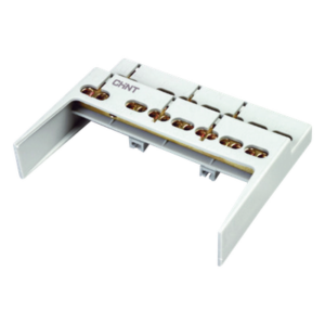 CHINT BC40M04 – Soporte con Barra de Conexión / 4 Módulos / 4+2 Entradas / IP40 / 40A / 6kA / 400V CA