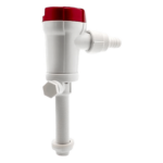 RULE 605FC – Bomba Livewell / 1100 GPH / 12V DC / Conexión Straight Seacock / Doble Puerto de Entrada / Protección Anti-Aire / Cartucho Motor Extraíble
