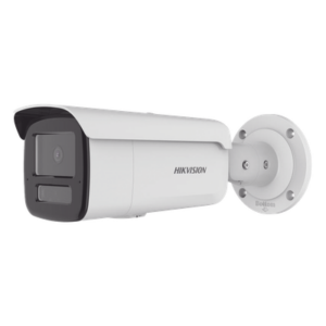 HIKVISION DS-2CD2T83G2-4LI2U – Cámara Bala IP / 8 Megapixel (4K) / Dual Light 80 m (262.5 ft) / AcuSense / IP67 / IK10 / WDR 120 dB / PoE / Audio Dual
