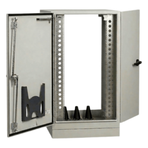HOFFMAN T303044FTTXDA – Gabinete FTTX Tipo 4X / Aluminio Soldado 3 mm / 10 UR / 762x762x1118 mm / IP66 / Aislamiento Térmico / 30x30x44 in