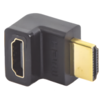 UGREEN 20110 – Adaptador HDMI 90° Macho a Hembra / Hacia Arriba / HDMI 2.0 4K@60Hz / Protección de Puertos / Diseño Compacto