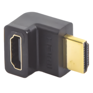 UGREEN 20110 – Adaptador HDMI 90° Macho a Hembra / Hacia Arriba / HDMI 2.0 4K@60Hz / Protección de Puertos / Diseño Compacto