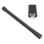 TXPRO DEPM150 – Antena Helicoidal VHF / 136-174 MHz / 50 Ohmios / Omnidireccional / Conector Rosca Monopolo / 170 mm (6.7 in)