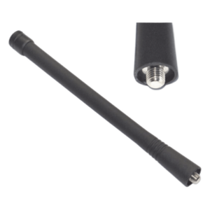 TXPRO DEPM150 – Antena Helicoidal VHF / 136-174 MHz / 50 Ohmios / Omnidireccional / Conector Rosca Monopolo / 170 mm (6.7 in)