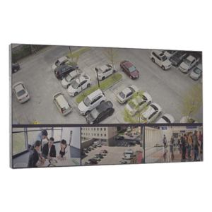 HIKVISION DS-D2055LU-Y – Pantalla LCD 55" para Videowall / Entrada HDMI - VGA - DVI - DP / Monitor Robusto / Bisel Delgado (3.5 mm) / Daisy Chain (Conexion en Cadena sin Software)