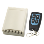 ACCESSPRO ACCESS8074P – Receptor de 4 Canales / 433.92 MHz / 40 Transmisores / 12VDC / Alcance 30 m / 81x38x22 mm (3.2x1.5x0.9 in)