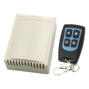 ACCESSPRO ACCESS8074P – Receptor de 4 Canales / 433.92 MHz / 40 Transmisores / 12VDC / Alcance 30 m / 81x38x22 mm (3.2x1.5x0.9 in)