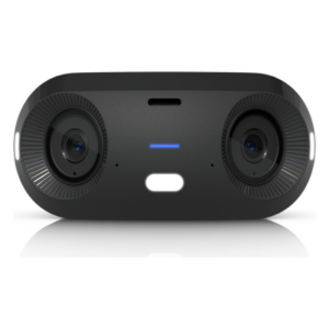 UBIQUITI UVC-G6-180-B – Cámara IP Panorámica / Dual 4K 16 MP / 180° HFOV / IR 20 m (65.6 ft) / PoE+ / IP66 / Audio Bidireccional / IA Multi-TOPS